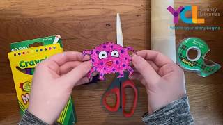 Make an Itsy Bitsy Spider Craft with Miss Jenny from Dover Library! Ages 3+