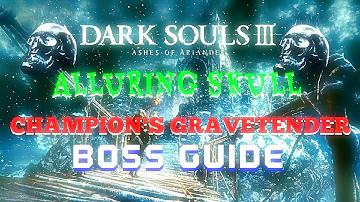 Dark Souls 3 Champions Gravetender And Greatwolf Easy Kill