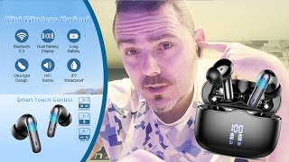 Best Budget Wireless Earbuds - LED Charging Case, 42HR Play, Bluetooth 5.3  Review | A97 Pro Earbuds