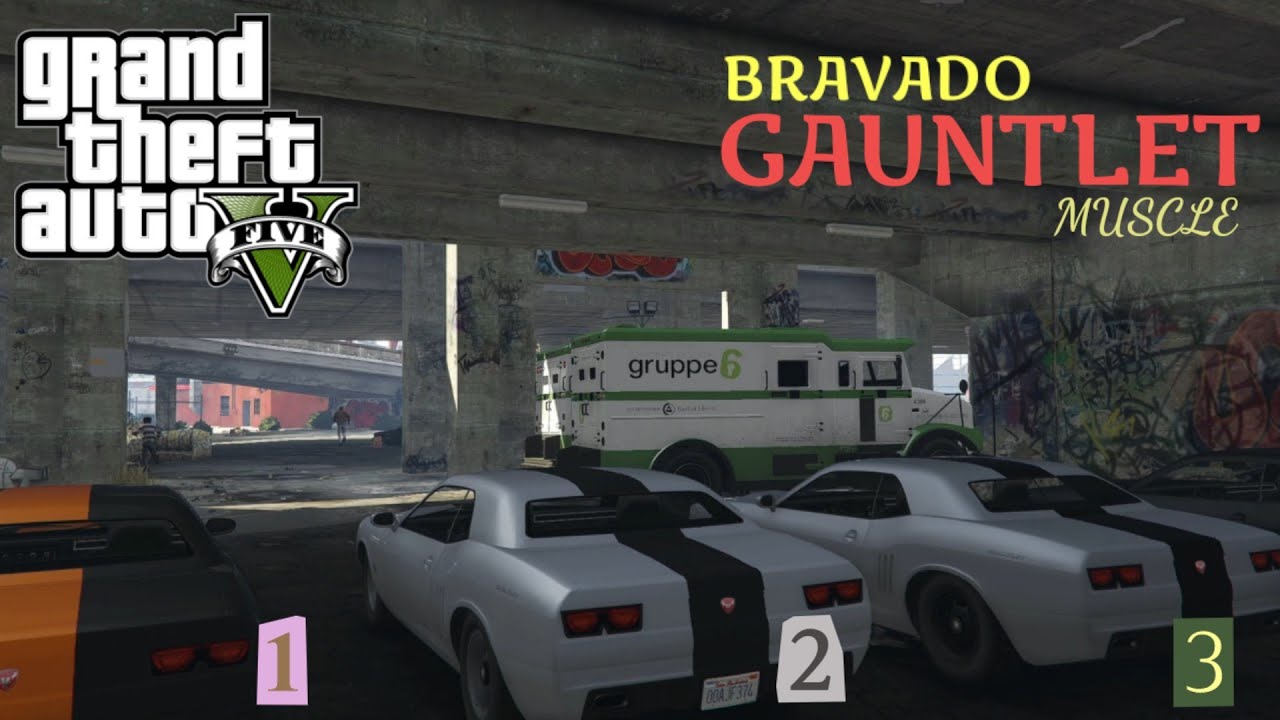 GTA 5 Gauntlet Cars Locations All 3 Cars Map Location Easy Way 😍😍