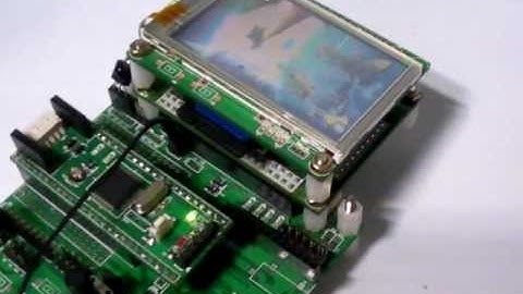 dsPIC33 TFT LCD Test