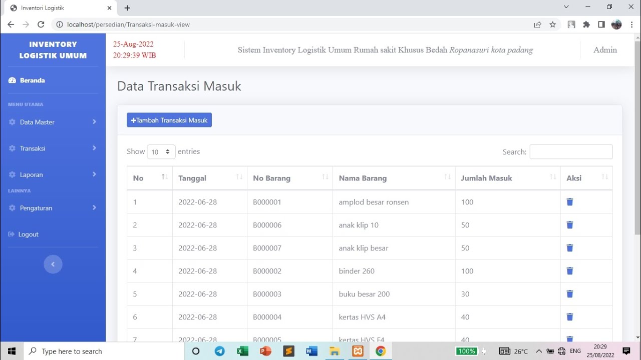 source code aplikasi inventory persediaan logistik rumah sakit berbasis ...