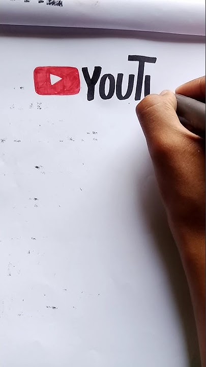 How to draw a YouTube logo || tutorial drawing || easy to draw || - YouTube