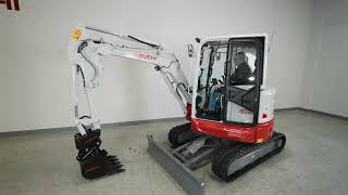 Toyota Takeuchi Compact Excavator TB335R Walkaround