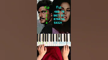 Çalikuşu I Choliqushi I Easy Piano Tutorial I Beginner Piano I Королек птичка певчая I Love Bird 