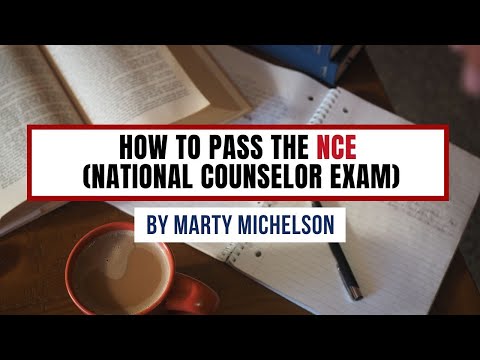 How to study and pass the NCE in 2021 (National Counselor Examination test prep)