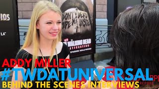 Addy Miller at Universal Studios Hollywood's 