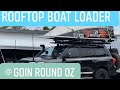 Rooftop boat loader