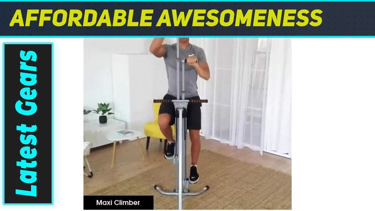 Amazing Spacewalker Rock Climbing Machine: Ultimate Home Fitness - YouTube