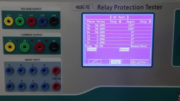 3 Phase Relay Test Set