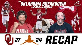 OU Beats Texas 27-24! + Georgia Beats Alabama, Kentucky Shocks LSU & Indiana Survives Nebraska