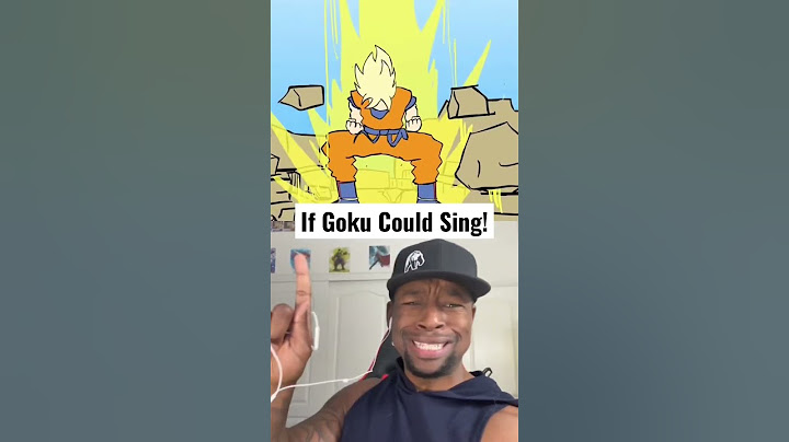If Goku Could Sing! #goku #dragonball #supersaiyan #frieza #anime