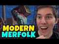 The return to mono blue merfolk  modern mtg gameplay