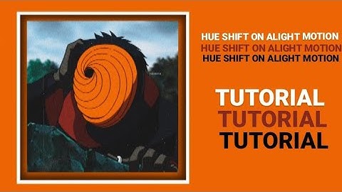 HUE SHIFT EFFECT ON ALIGHT MOTION