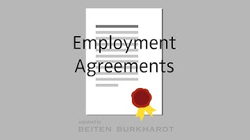 Explanatory Video - Employment Agreements