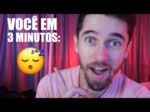 ASMR para ACABAR COM A INSÔNIA em 3 minutos