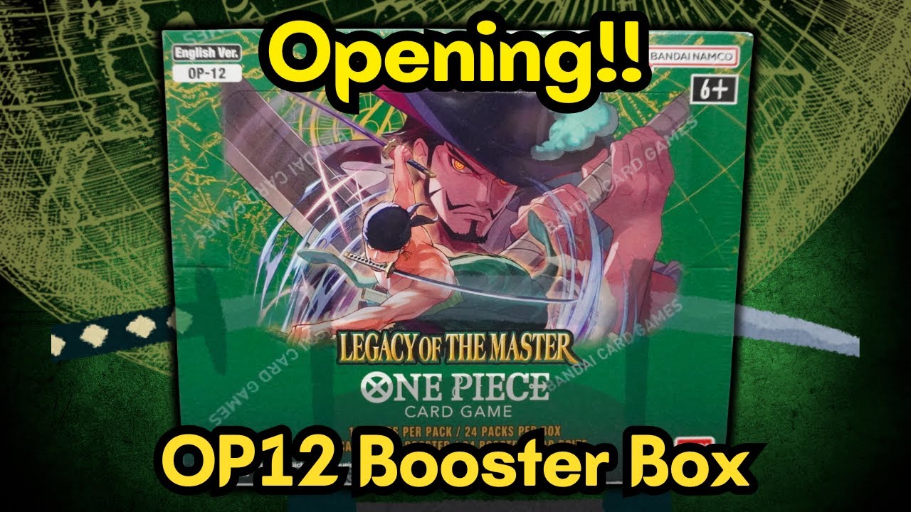 op12 booster box One Piece CCG