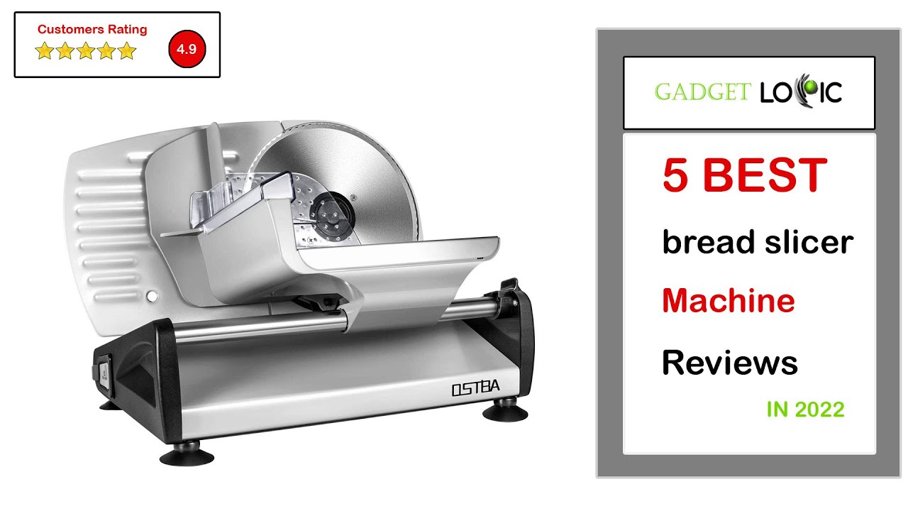 Best Electric Bread Slicer Machine For Home Use in 2023 🍳 Top 5 Tested