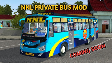 New upcoming NNL private bus mod BUSSID
