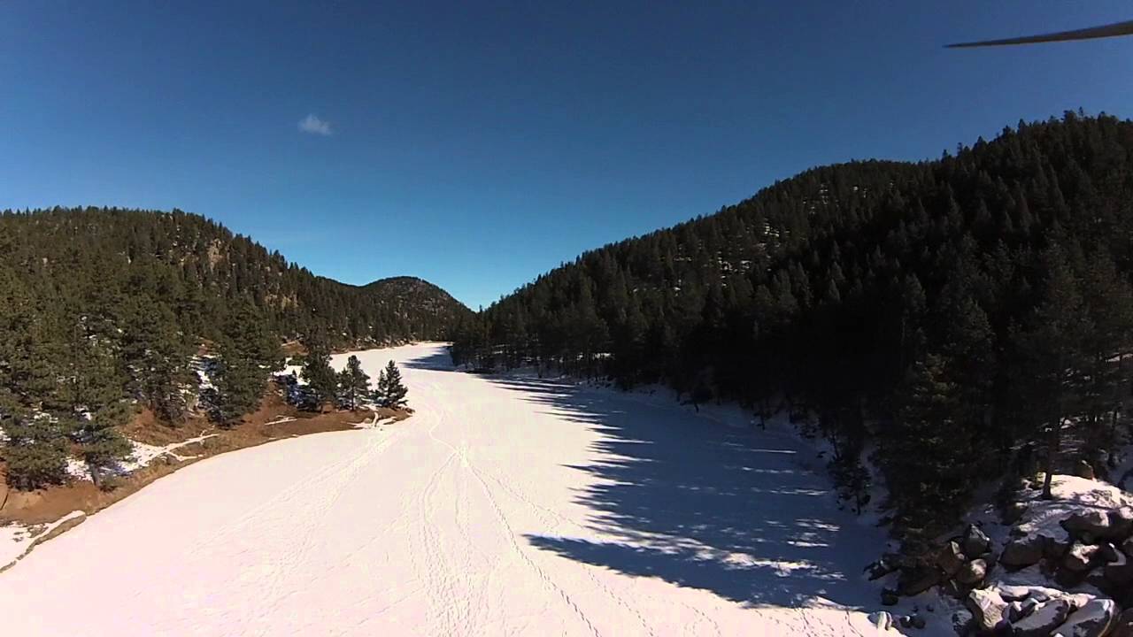 Palmer Lake Reservoir Ice Fishing with coworkers YouTube