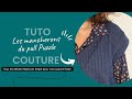 Tuto couture  les mancherons du pull puzzle