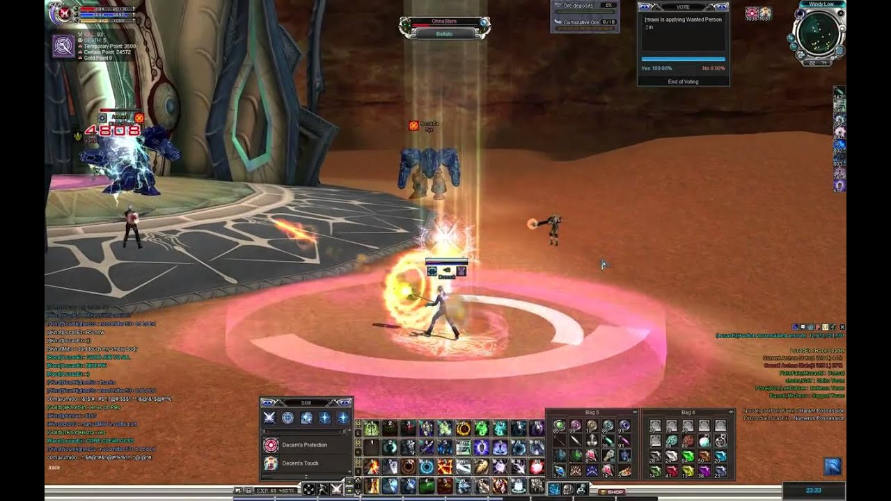 [RFonline][Excelsior] CB Warlock vs. blessed MAU