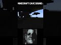 Minecraft Cave Sounds Minecraft Shorts Minecraftmemes 