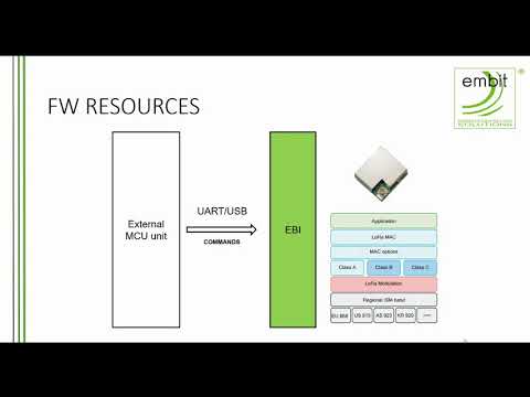 The lates LoRaWAN micro module: EMB-LRWL55