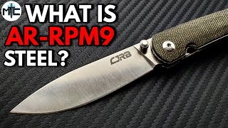 What Is CJRB's New AR-RPM9 Steel? - CJRB Ria in Micarta