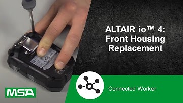 ALTAIR io™ 4: Front Housing Replacement