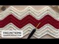 SUPER EASY Crochet Pattern For Beginners 1 ROW REP CHARMING Crochet Stitch For Baby Blanket 