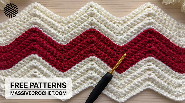 SUPER EASY Crochet Pattern for Beginners (1 ROW REP)! ⚡️🎁 CHARMING Crochet Stitch for Baby Blanket