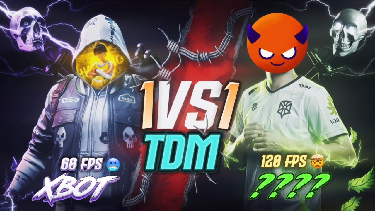 🤯1 vs 1 Against 120 FPS Player | Most Intese Match Ever | - YouTube