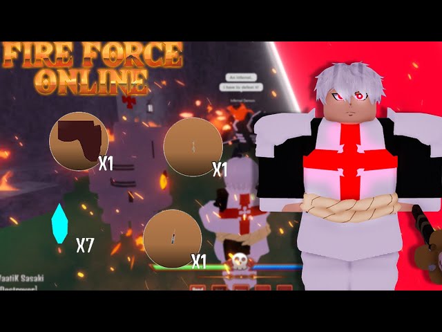 The New Fire Force Roblox Game (Fire Force Online) 