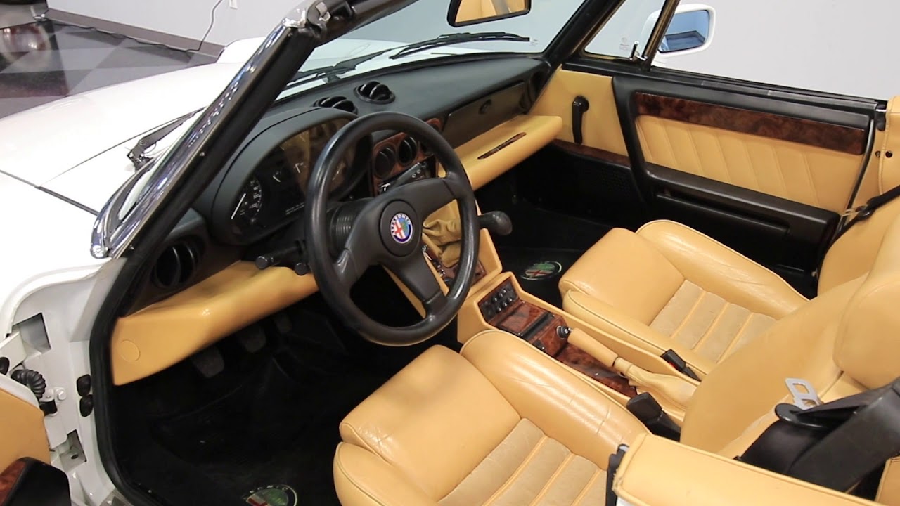 182 Phx 1991 Alfa Romeo Spider Veloce Youtube