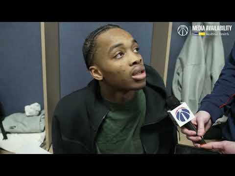 Media Availability: Brian Keefe, Kyle Kuzma, and Bilal Coulibaly | 02/22/24