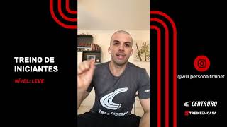 Treino de Iniciantes Leve com @will.personaltrainer - Centauro #TreineEmCasa screenshot 4