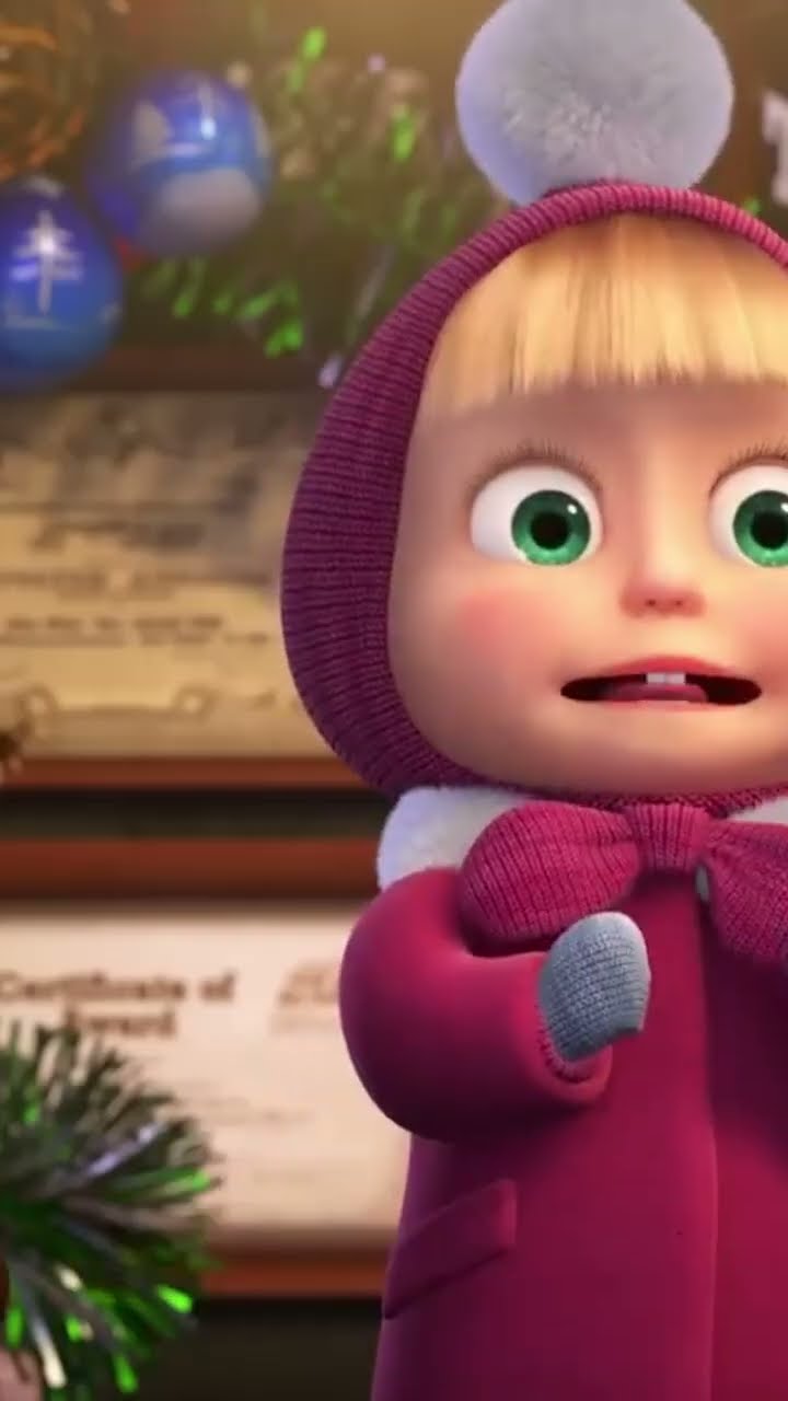 ?? Cuando escuché una gran canción y ya había terminado #Shorts #mashabear #mashaoso #niños