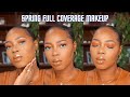 SPRING FULL COVERAGE MAKEUP | NARS, L&#39;OREAL, JUVIA&#39;S PLACE AND MORE | Janelle Veronica