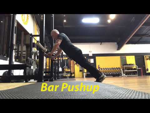 Bar Pushup