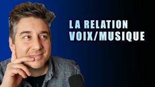 La relation VOIX/MUSIQUE