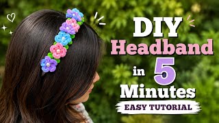Diy Headband In Just 5Minuteseasytutorial