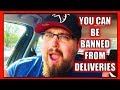 BANNED from Delivering to Customers?! (GrubHub Delivery Driver App Tips 2018)