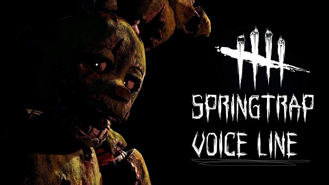 [SFM/FNAF/DBD] Dead By Daylight Springtrap Voice Line - YouTube