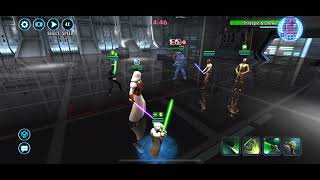 SWGOH 3v3 - JKR beats CLS Chewpio