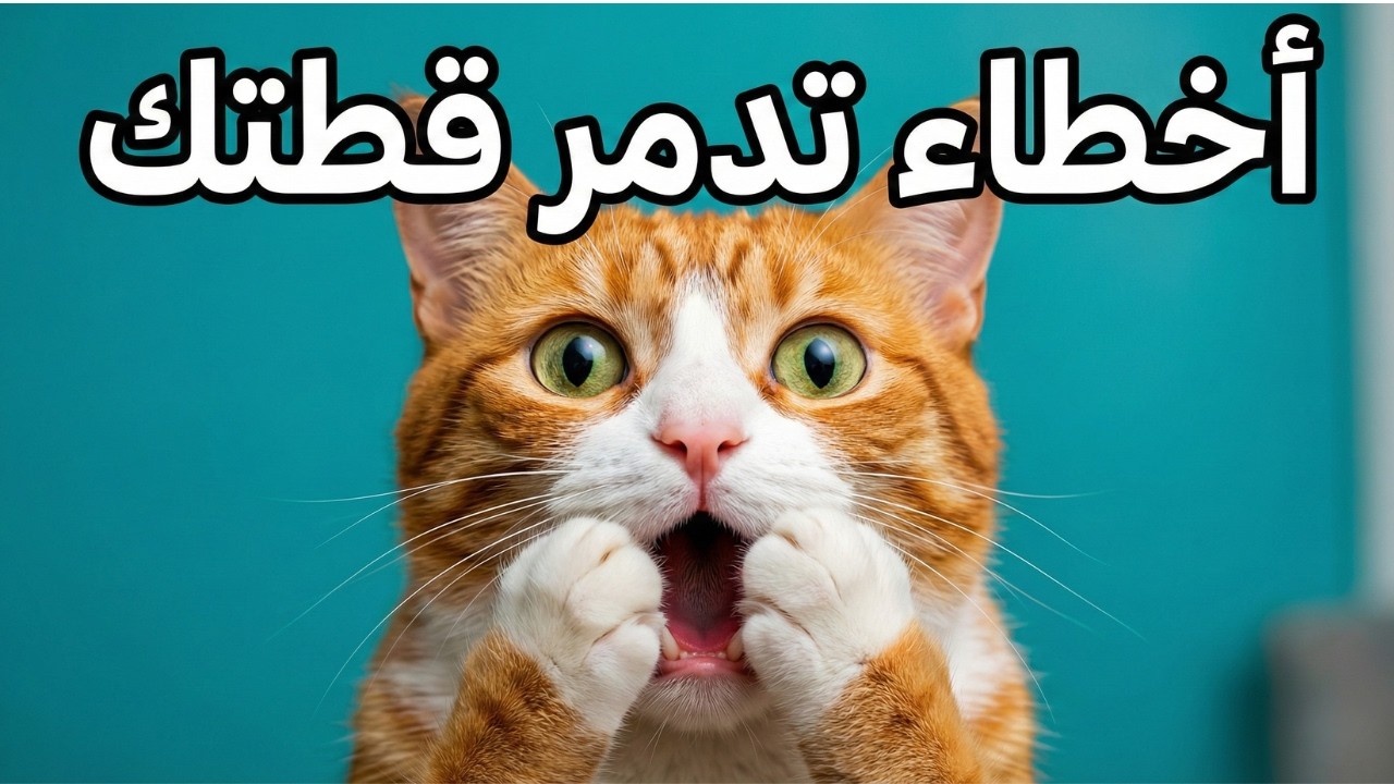 إياك تفعلها! 10 أخطاء قاتلة تدمر صحة ونفسية قطتك (السر الأخير صدمة) 🐈🚫#cat #اكسبلور #تربية_القطط