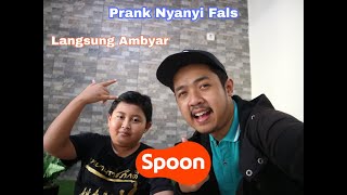 PRANK !!!! NYANYI FALS DI APLIKASI SPOON RADIO | LANGSUNG AMBYAR