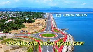 DAVAO CITY #costal  ROAD #DAVAO AERIAL VIEW