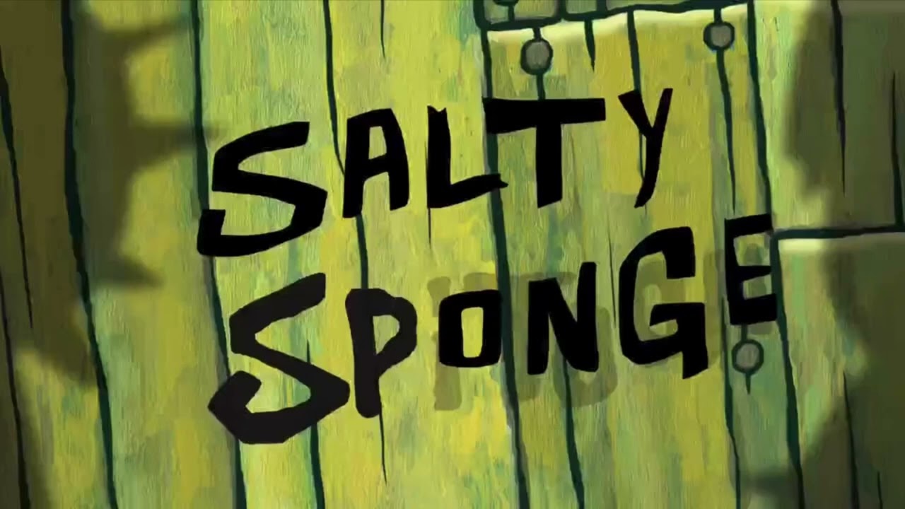 Salty Sponge SpongeBobSofty Spitoon Theme   Full