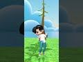 Chibi Rumi vs Jinu vs Zoey and Mira Bridge Challenge Best Troll #shorts #funny #trending